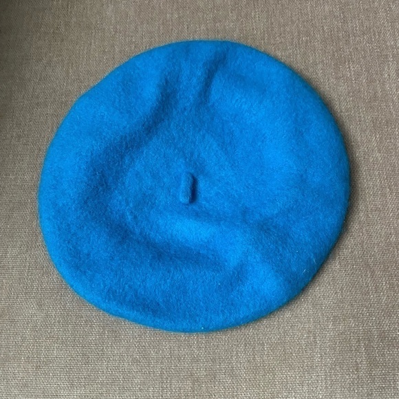 Epoch Hats 100% Wool Beret Blue